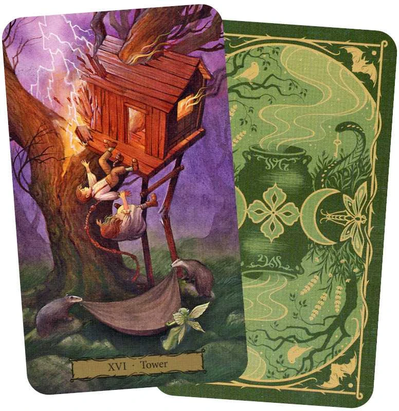 Llewellyn Tarot Of The Witch's Garden Kortos