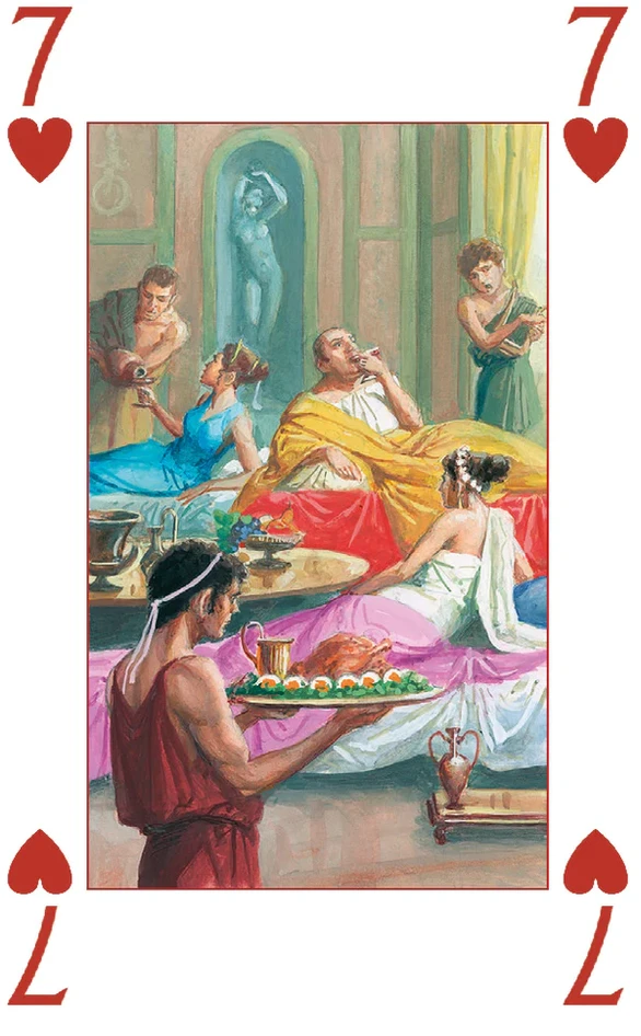 Lo Scarabeo Ancient Rome Žaidimo Kortos