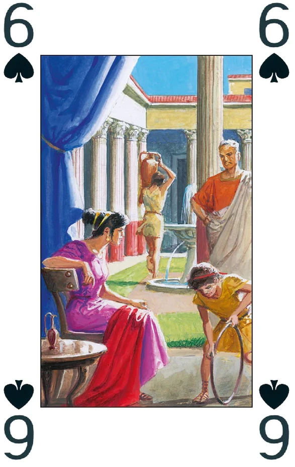 Lo Scarabeo Ancient Rome Žaidimo Kortos