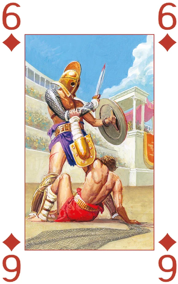 Lo Scarabeo Colosseum Žaidimo Kortos
