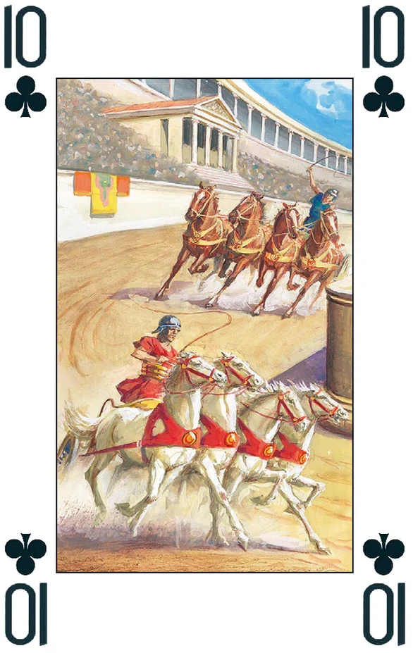 Lo Scarabeo Colosseum Žaidimo Kortos