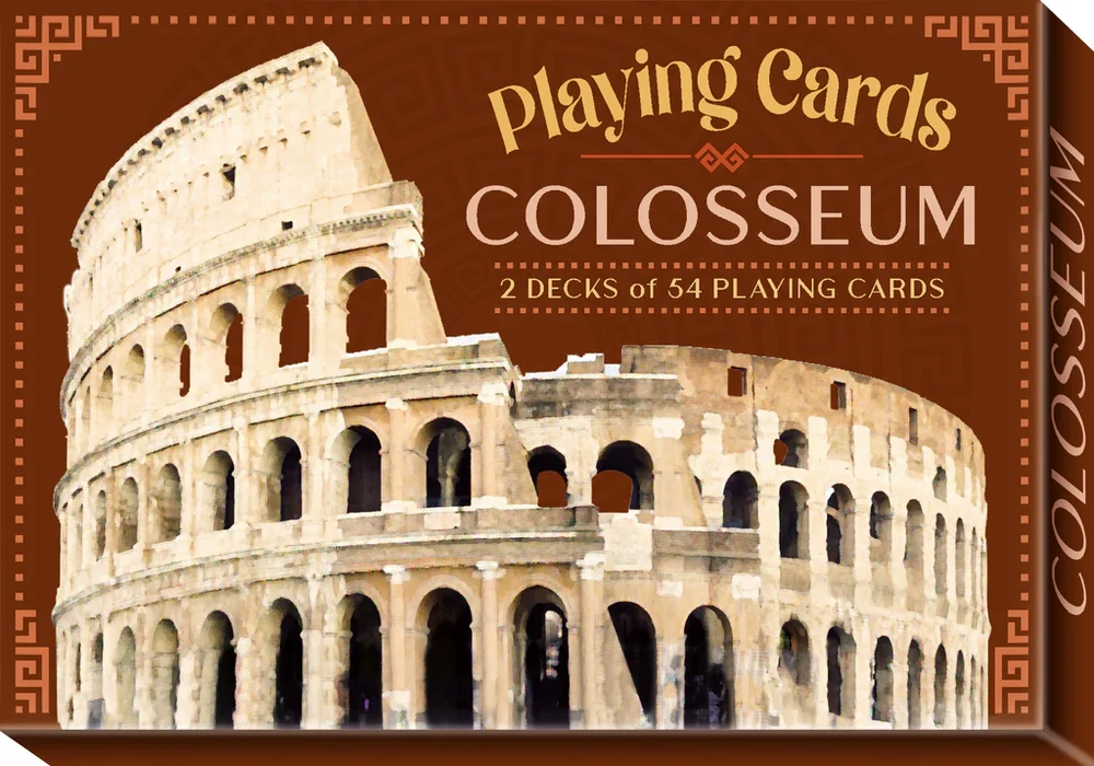 Lo Scarabeo Colosseum Žaidimo Kortos Dvi Kaladės