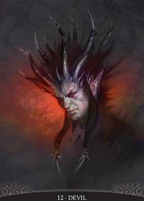 Lo Scarabeo Dante's Inferno Oracle Kortos
