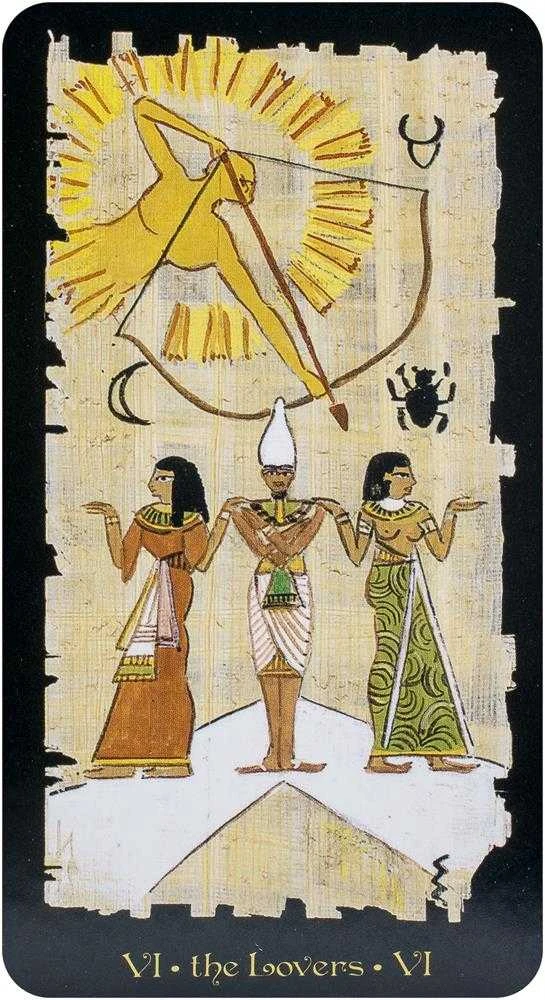 Lo Scarabeo Egyptian Tarot Grand Trumps Kortos