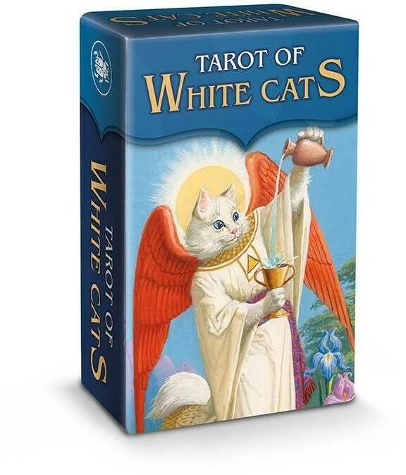 Lo Scarabeo Mini Tarot Of Baltas Cats Taro Kortos