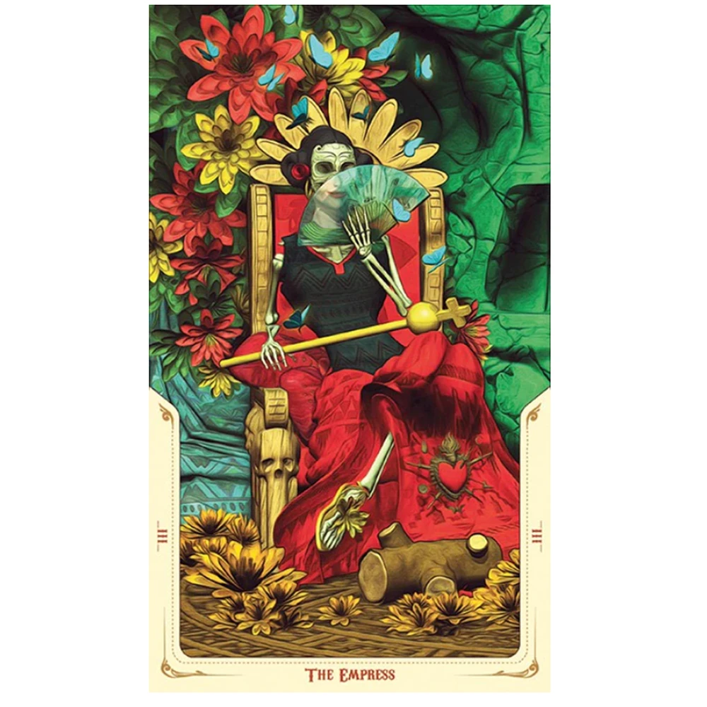Lo Scarabeo Santa Muerte Mini Taro Kortos