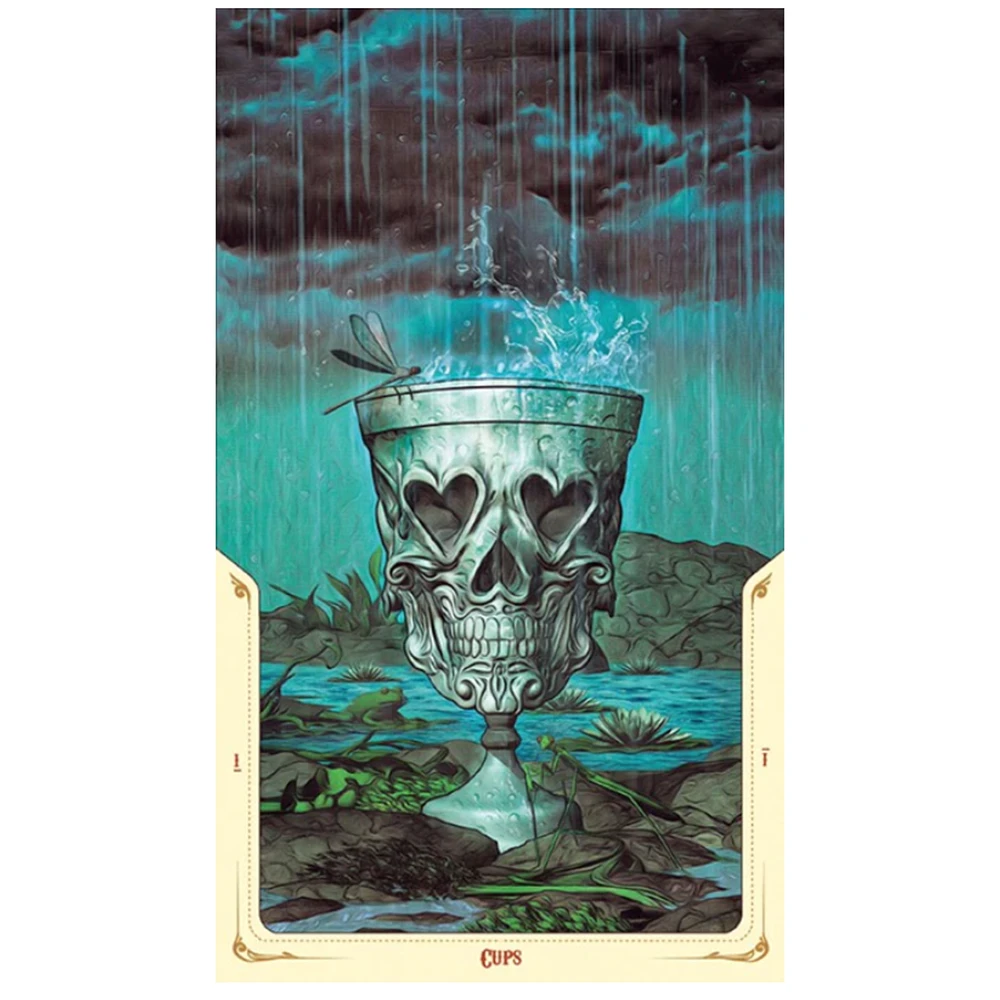 Lo Scarabeo Santa Muerte Mini Taro Kortos
