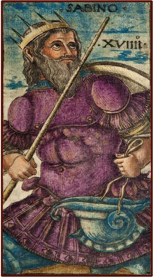 Lo Scarabeo Sola Busca Tarot Mini - Kišeninio Dydžio Kortos