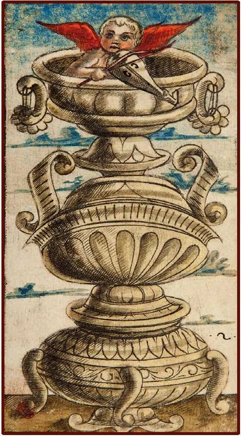 Lo Scarabeo Sola Busca Tarot Mini - Kišeninio Dydžio Kortos