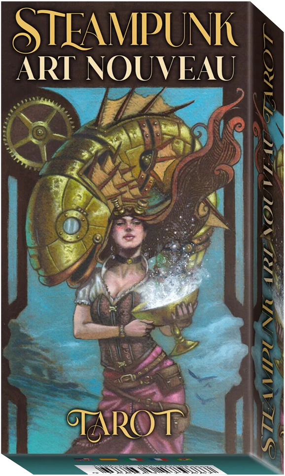 Lo Scarabeo Steampunk Art Nouveau Tarot Kortos