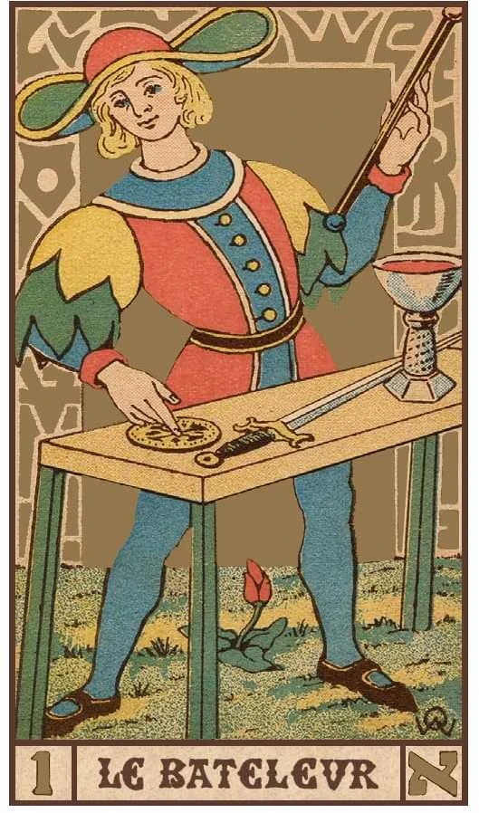 Lo Scarabeo Symbolic Tarot Of Wirth Mini - Kišeninio Dydžio Kortos