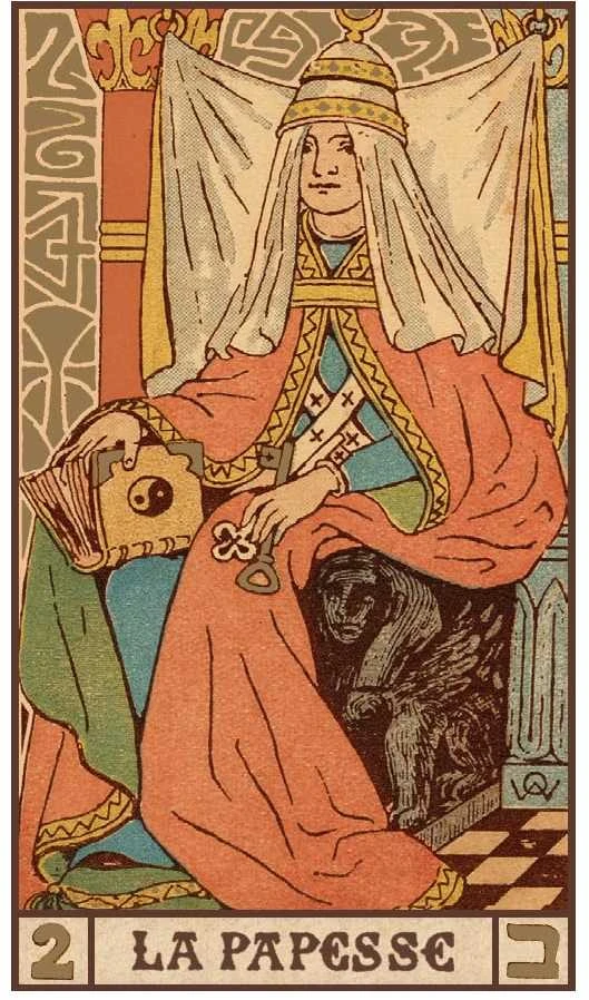 Lo Scarabeo Symbolic Tarot Of Wirth Mini - Kišeninio Dydžio Kortos