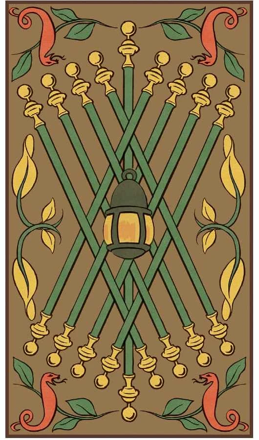 Lo Scarabeo Symbolic Tarot Of Wirth Mini - Kišeninio Dydžio Kortos