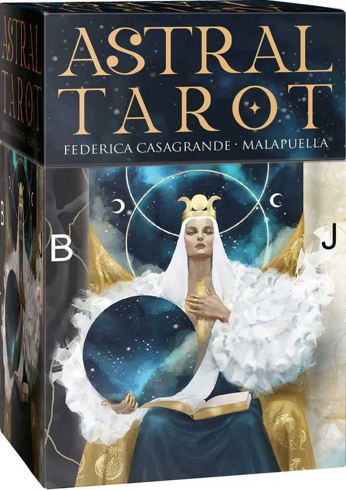 Lo Scarabeo Taro kortos ASTRAL TAROT CARDS