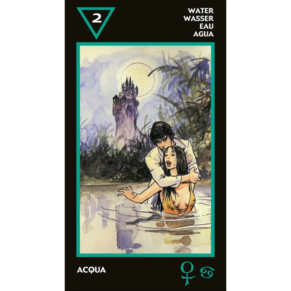 Lo Scarabeo Manara Erotic Mini Tarot kortos