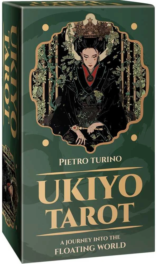 Lo Scarabeo Ukiyoe taro kortos – įkvėptos japonų meno, 78 kortų kaladė su knygele