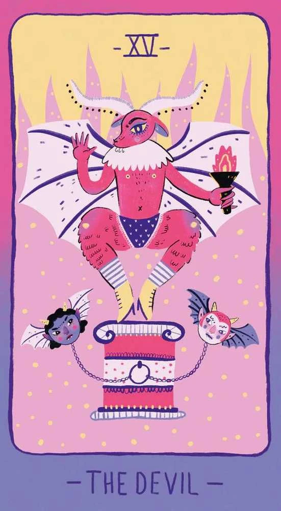 KNYGA Lo Scarabeo Taro kortų rinkinys - Pastel Prism Tarot 78 Kortos Su Instrukcijų Knygele 12.5x7.5x4.5 cm