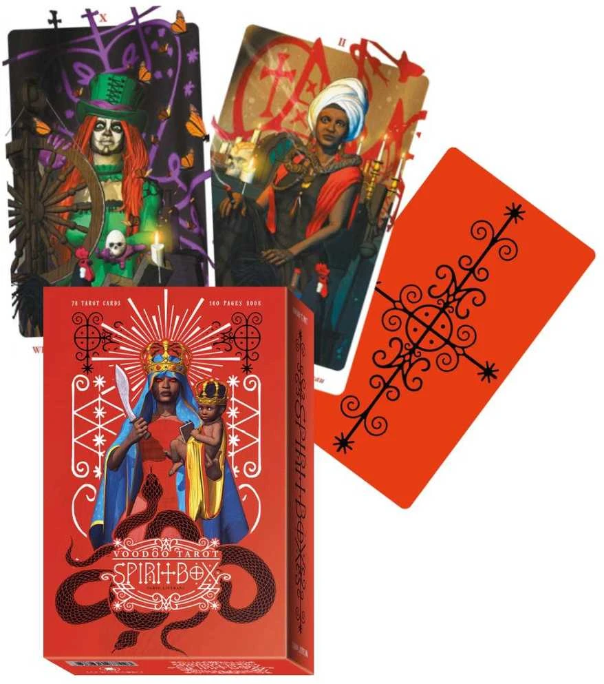 Lo Scarabeo Taro kortos VOODOO TAROT - SPIRIT BOX KIT