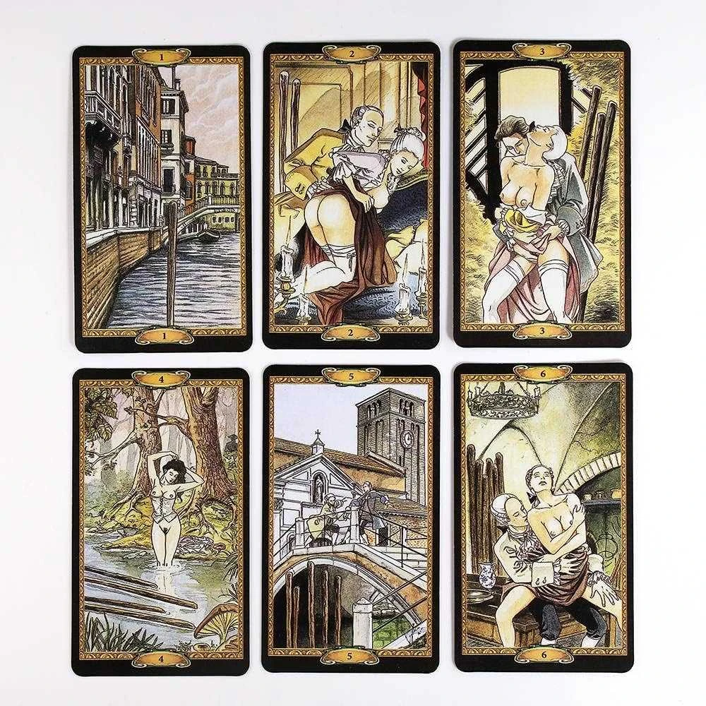 Lo Scarabeo Tarot Of Casanova Kortos