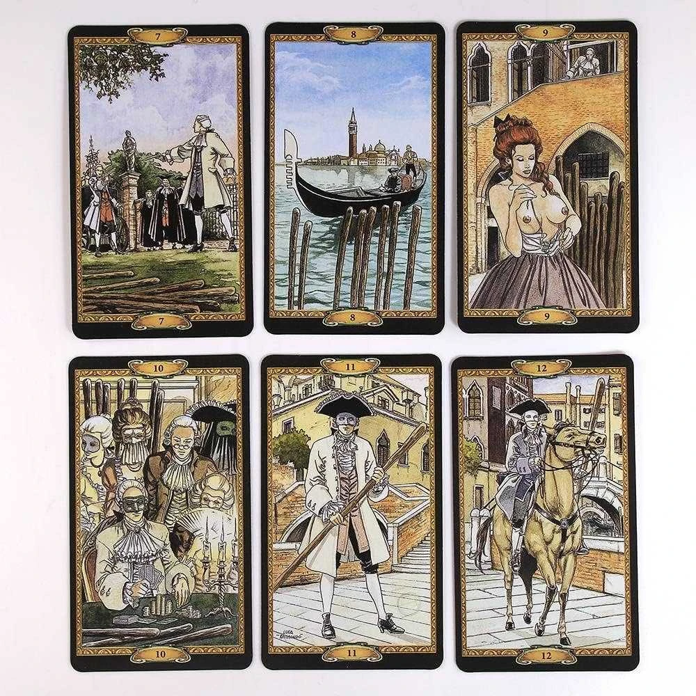 Lo Scarabeo Tarot Of Casanova Kortos