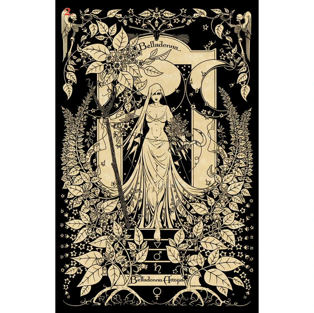Lo Scarabeo The Magickal Botanical Oracle Kortos