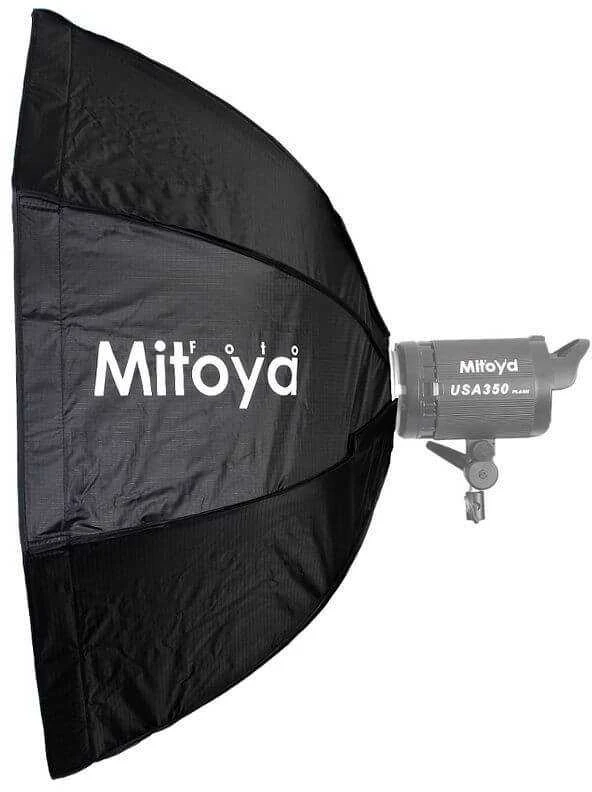 Lubinis šviestuvas Apšvietimo Įranga - MITOYA Softbox 120cm Bowens Mount Quick Assembly