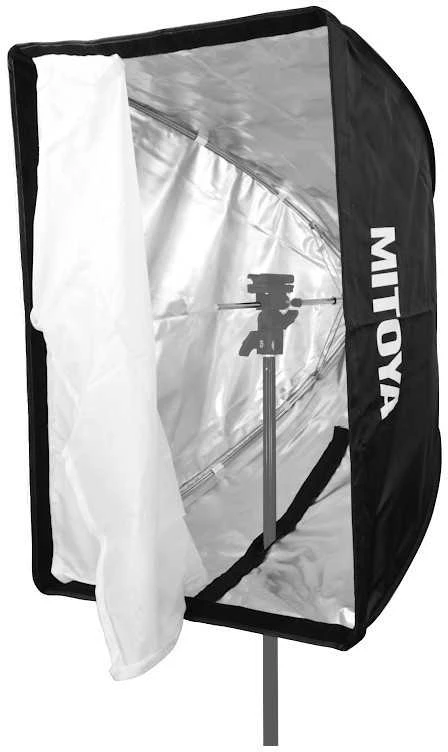 Lubinis šviestuvas Apšvietimo Įranga - MITOYA EASY Softbox 60x90cm Greitas Surinkimas