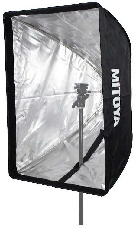 Lubinis šviestuvas Apšvietimo Įranga - MITOYA EASY Softbox 60x90cm Greitas Surinkimas