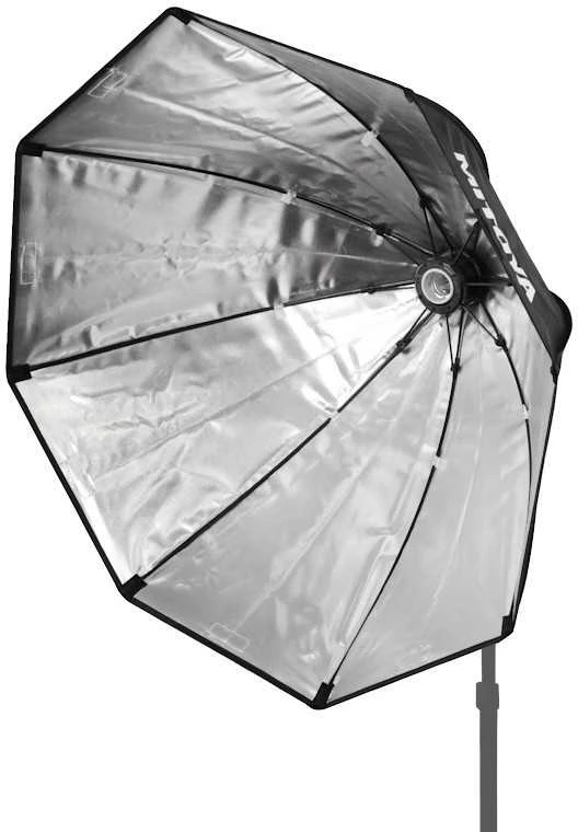 Lubinis šviestuvas Apšvietimo Įranga - MITOYA SIMPLE 90cm E27 Softbox su Atspindinčia Vidaus Dalis