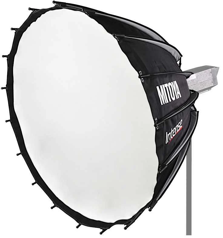 Lubinis šviestuvas Apšvietimo Įranga - MITOYA INTENSE 70cm Softbox su Tinkleliu BOWENS