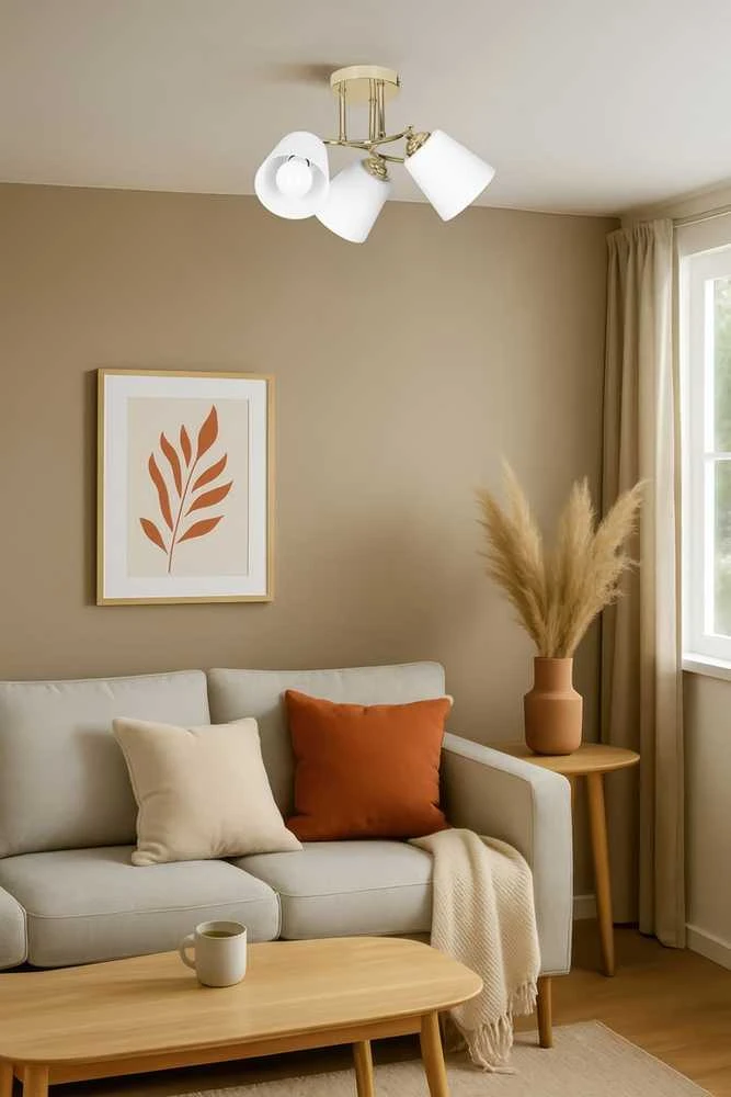 Lubinis šviestuvas Activejet pendant lamp AJE-EMILY 3P GOLD E27 3x40W