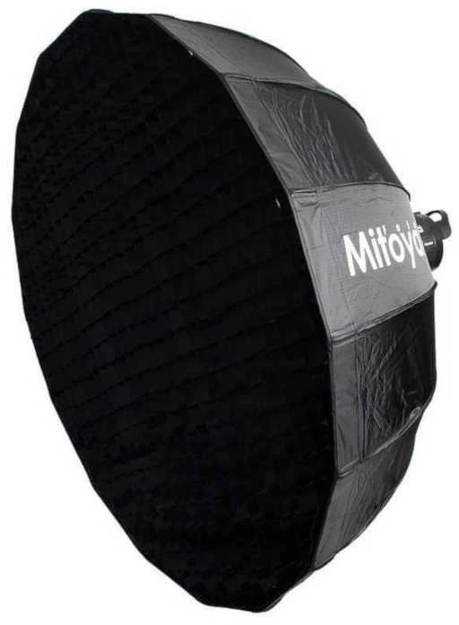 Lubinis šviestuvas Apšvietimo Modifikatorius - MITOYA SPEEDY Softbox 85cm BOWENS tvirtinimas su tinkleliu