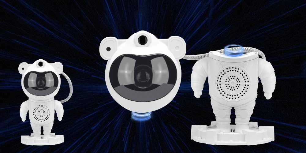 Lubinis šviestuvas Galaktikų Ir Žvaigždžių Projektorius - Redleaf Astro Lamp (Su Bluetooth garsiakalbiu)