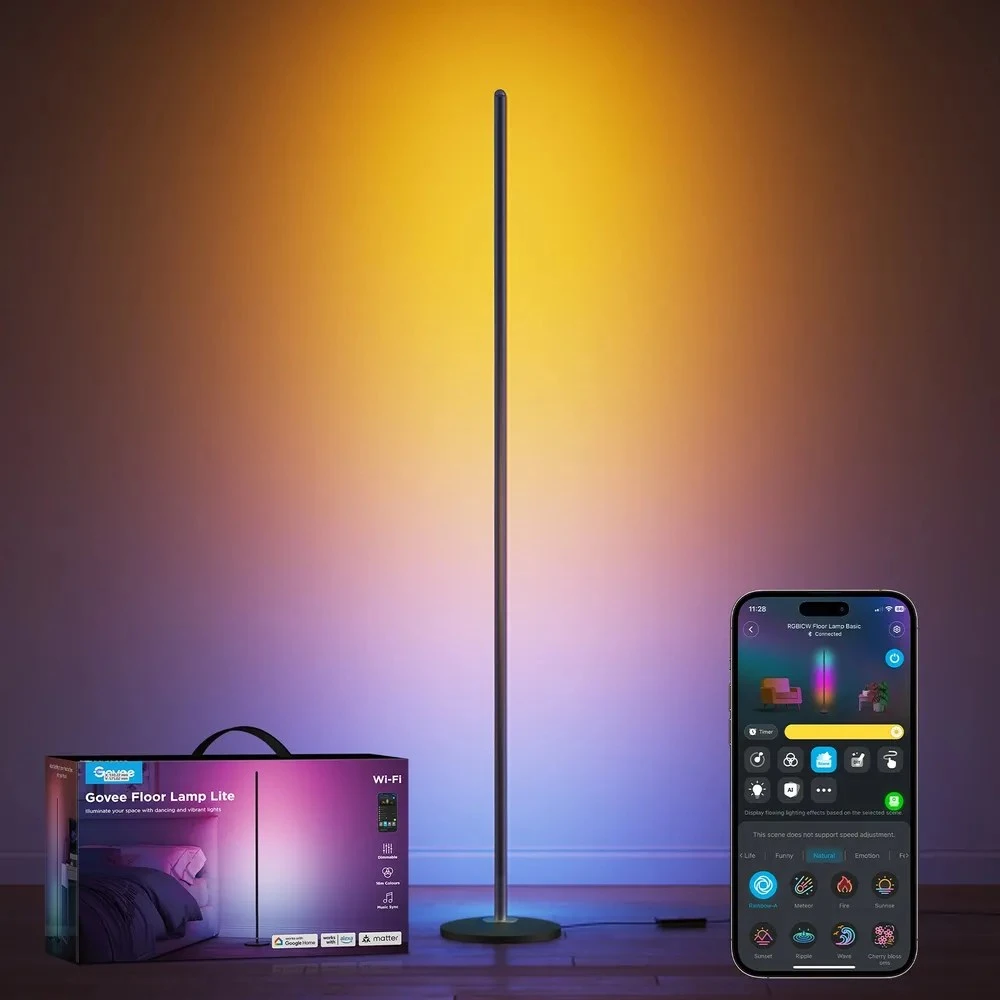 „Govee H8076“ žibintuvėlis Lite | Žiedinis žibintuvėlis | RGBICW, 1000 lm, 2,4 GHz „Wi-Fi“ + „Bluetooth“