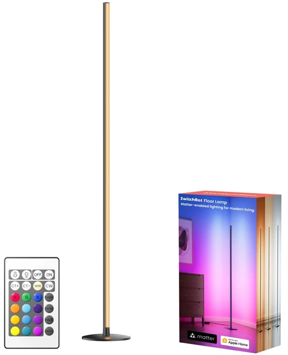 „SwitchBot“ išmanioji stovimoji lempa.