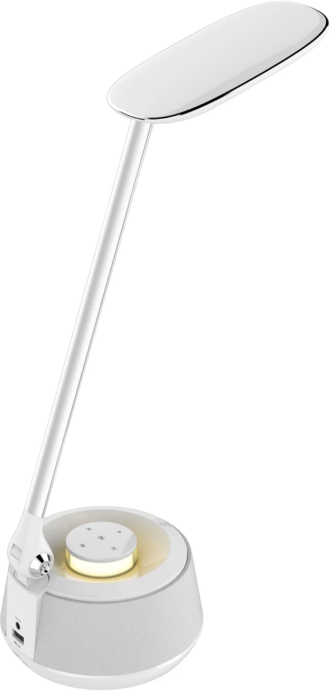 LED Stalinė Lempa - Platinet PDLU9A 18 W Su Bluetooth Garsiakalbiu Ir USB Įkrovikliu
