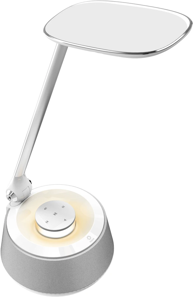 LED Stalinė Lempa - Platinet PDLU9A 18 W Su Bluetooth Garsiakalbiu Ir USB Įkrovikliu