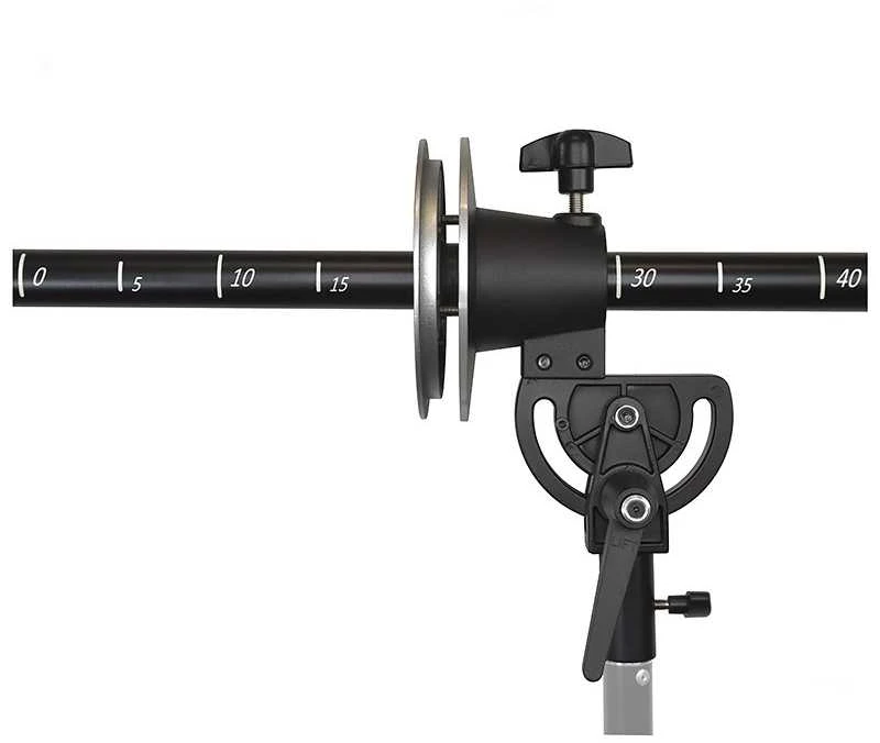 Lubinis šviestuvas Apšvietimo Įranga - MITOYA INTENSE Zoom-Focus Trumpas 90 cm Laikiklis Bowens