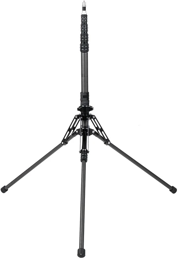 Lubinis šviestuvas Mitoya Apšvietimo Stovas - HERON 210cm Anglies Pluošto 16mm Galva 3/8'' Sriegis Maksimalus Apkrova 3kg
