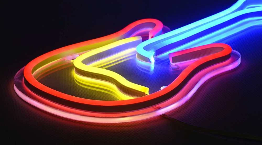 ActiveJet Aktyvuota neoninė LED AJE-NEON GITARA