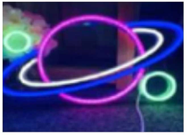ActiveJet Aktyvuotas AJE-NEON PLANET LED neonas