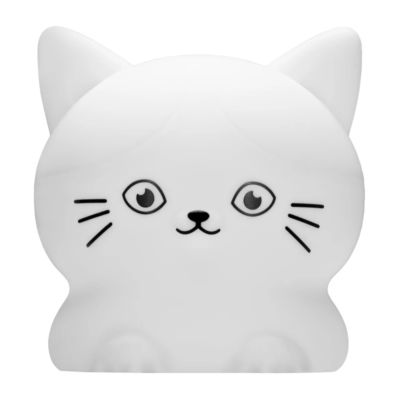 Lubinis šviestuvas Silikoninė LED Lempa - Redleaf Silly Cat