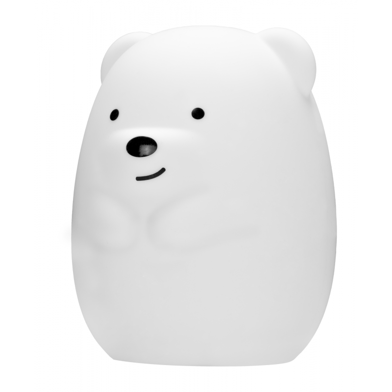 Lubinis šviestuvas Silikoninė LED Lempa - Redleaf Silly Bear