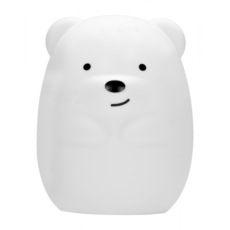 Lubinis šviestuvas Silikoninė LED Lempa - Redleaf Silly Bear