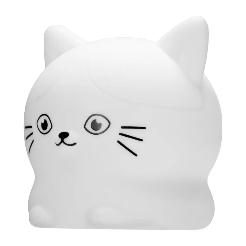 Lubinis šviestuvas Silikoninė LED Lempa - Redleaf Silly Cat