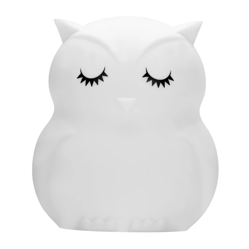 Lubinis šviestuvas Silikoninė LED Lempa - Redleaf Silly Owl