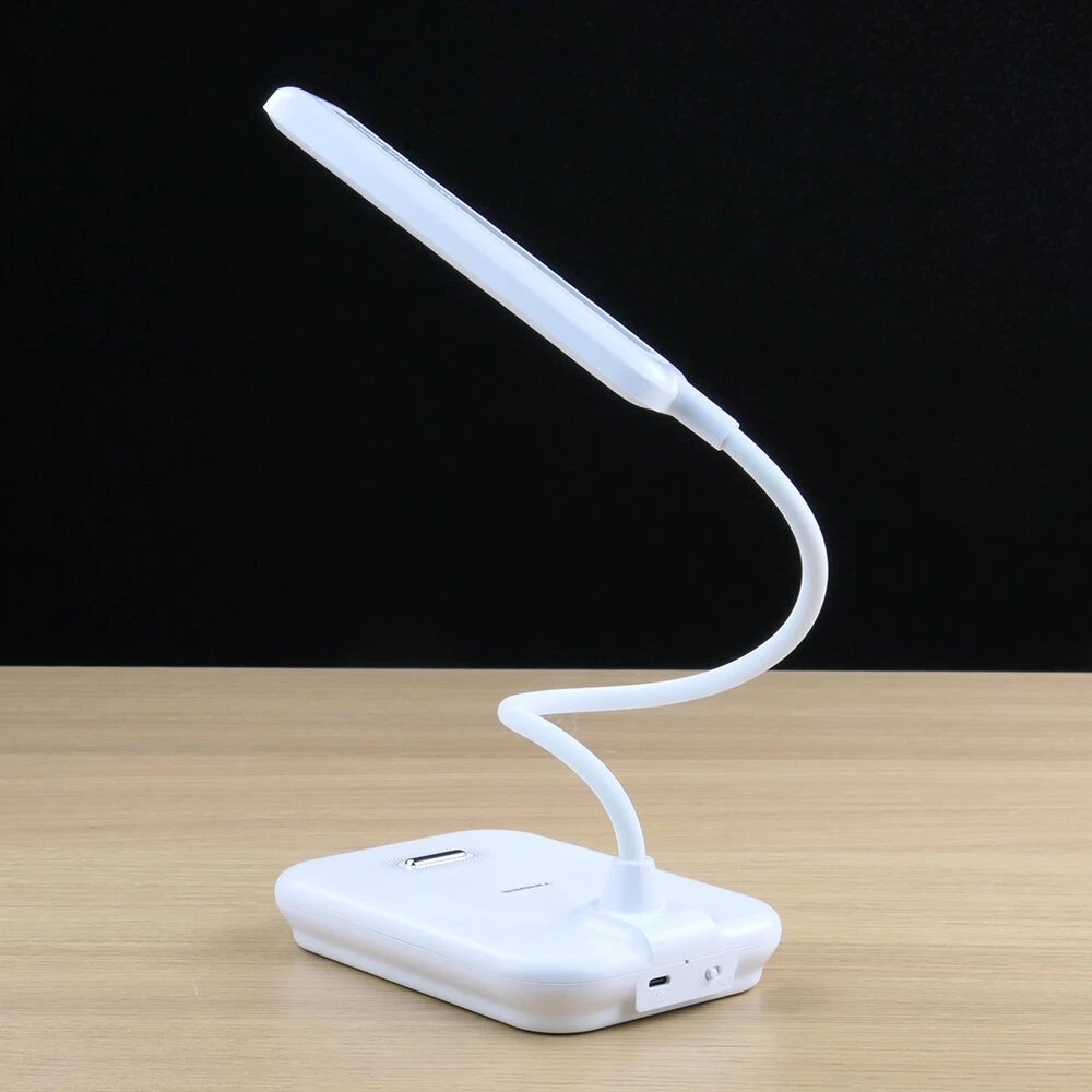 Stalinė lempa - Tiross TS-2235 belaidė LED stalinė lempa, 30 SMD, 280 lm, 4 000 K, 2 400 mAh