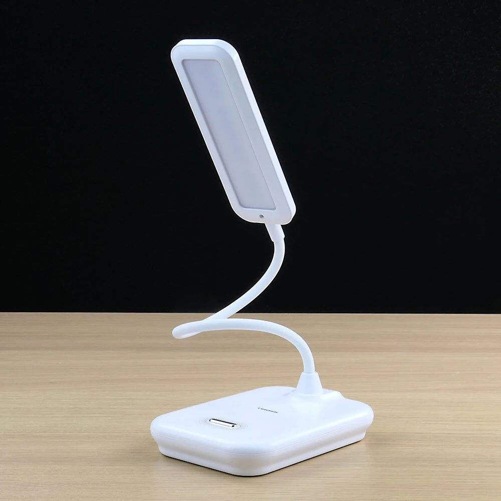 Stalinė lempa - Tiross TS-2235 belaidė LED stalinė lempa, 30 SMD, 280 lm, 4 000 K, 2 400 mAh