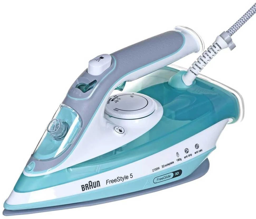 BRAUN TexStyle 5 Garų lygintuvas SI 5017 GR, 2700W, Žalias