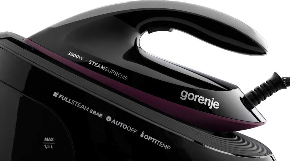 Garų sistema GORENJE SGD3000BKV SUPREME